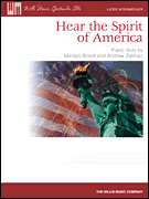 Hear the Spirit of America piano sheet music cover